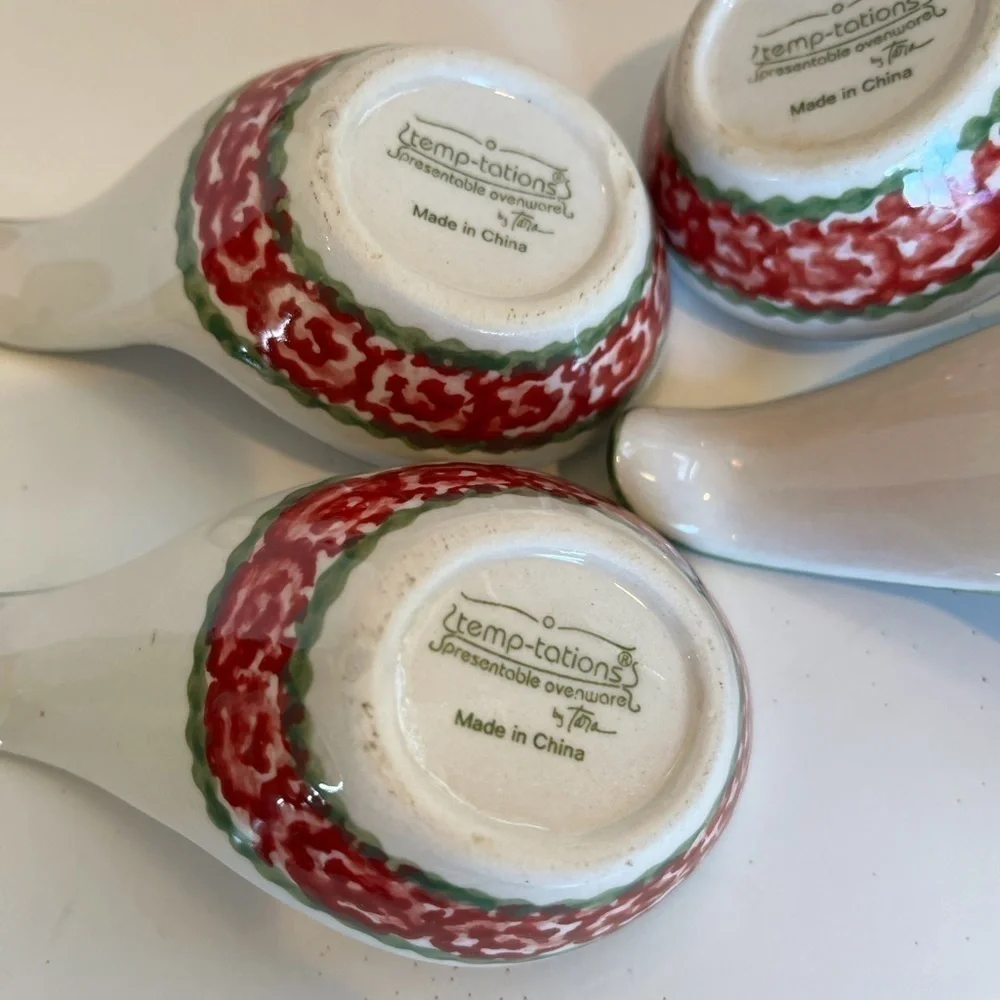 Temp-tations Old World Tray with 4 Sushi Spoons - Picture 8 of 13